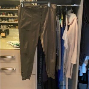 David Lerner silk joggers